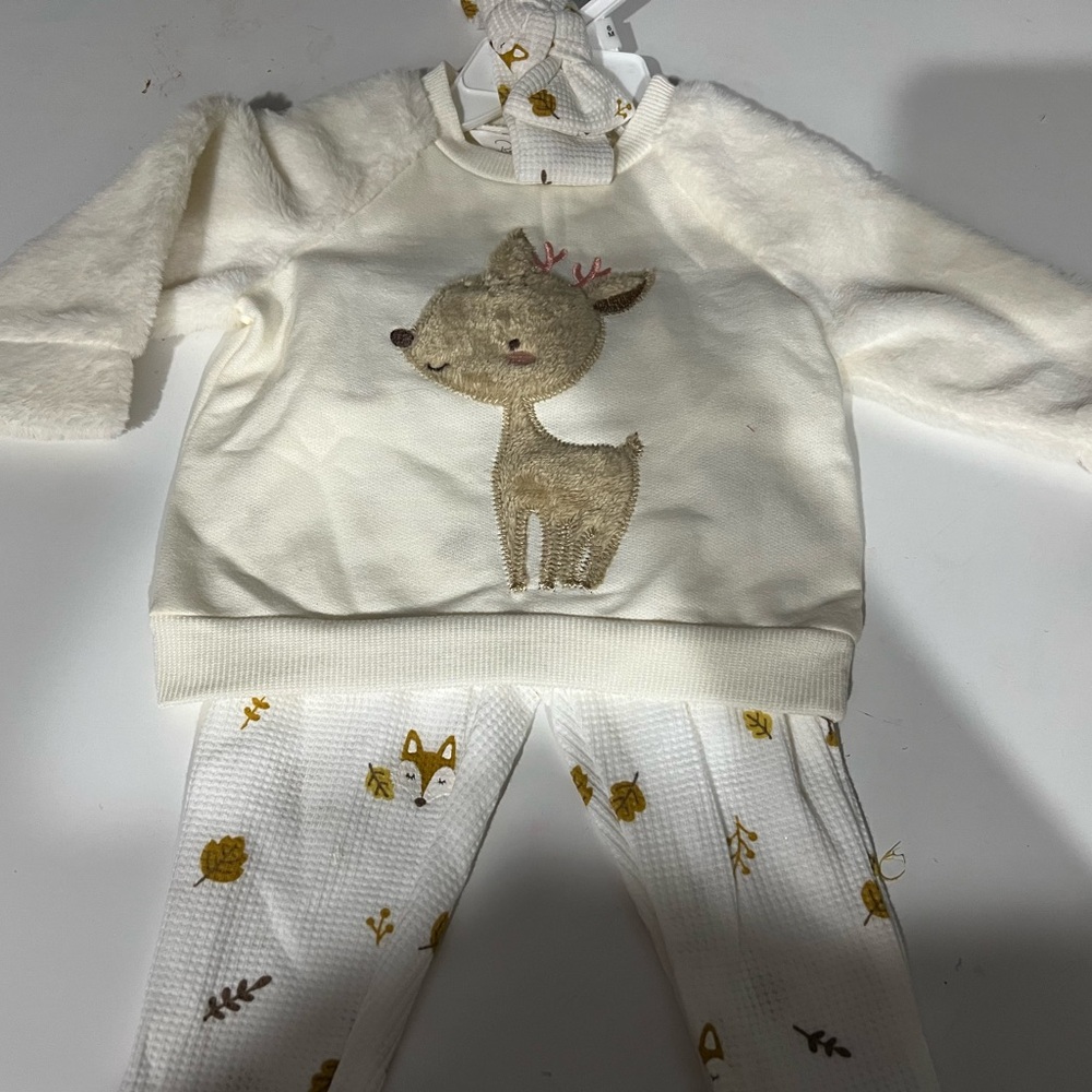 Babygirl Adorable Deer Baby Outfit